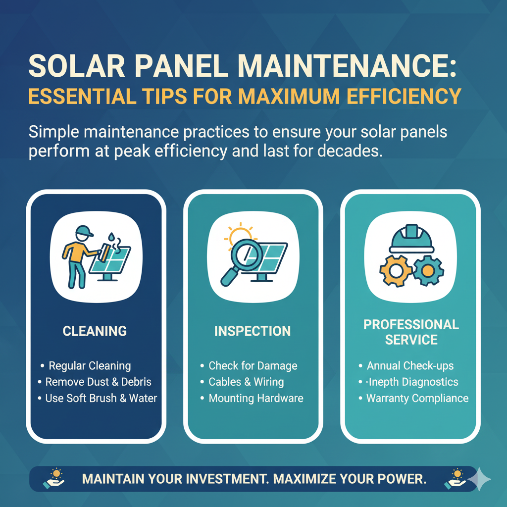 Solar Panel Maintenance